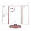 1529931817983.png Three-sided Foldable Magnifying Desktop Makeup Mirror With Lamp
