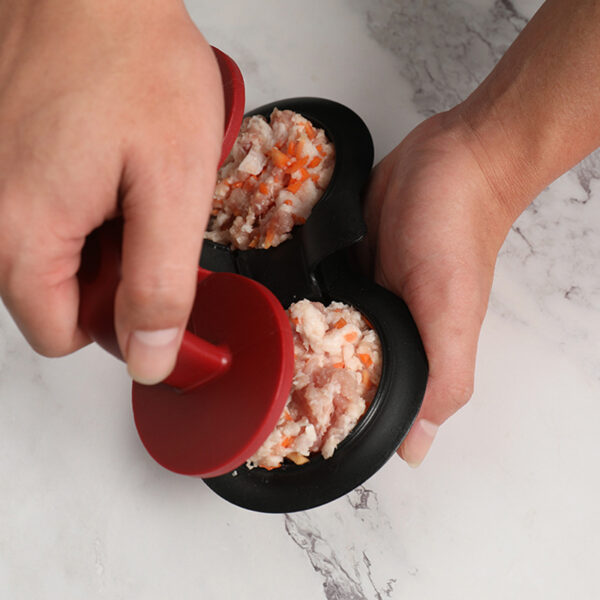 1612497150565.jpg Kitchen Burger Mold Artifact Gadget Hamburger Press Mold Multifunctional Convenient And Reusable Round Patty Press Burger