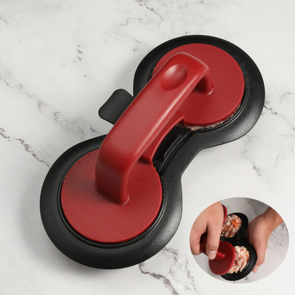 1612497150575.jpg Kitchen Burger Mold Artifact Gadget Hamburger Press Mold Multifunctional Convenient And Reusable Round Patty Press Burger
