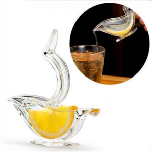 1619602596141.jpg Manual Lemon Juicer Transparent Acrylic Elegance Bird Shape Lemon Slice Squeezer Kitchen Tools Gadgets