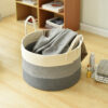 1619940519331.jpg Cotton Rope Storage Basket Cotton Rope Basket, Toys, Sundries, Laundry Storage Basket
