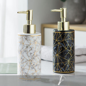 1623303208572.jpg Marble Ceramic Lotion Shampoo Bottle Bathroom Accessories