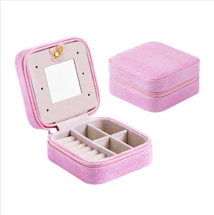 1739774268435.png Creative travel portable jewelry box earrings earrings jewelry storage box leather small jewelry bag