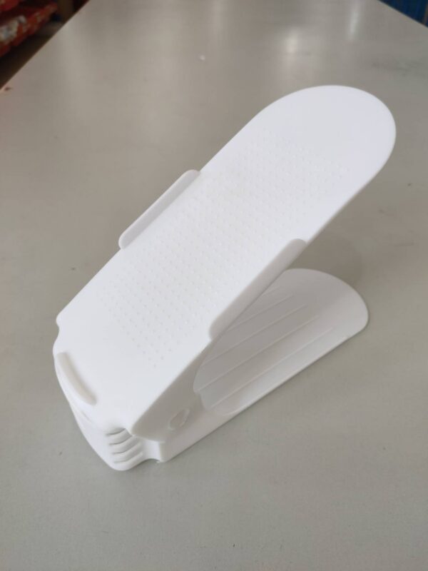 oppo_2 Adjustable Double Stand Shoe Support Lock Closet Cabinet Storage Rack