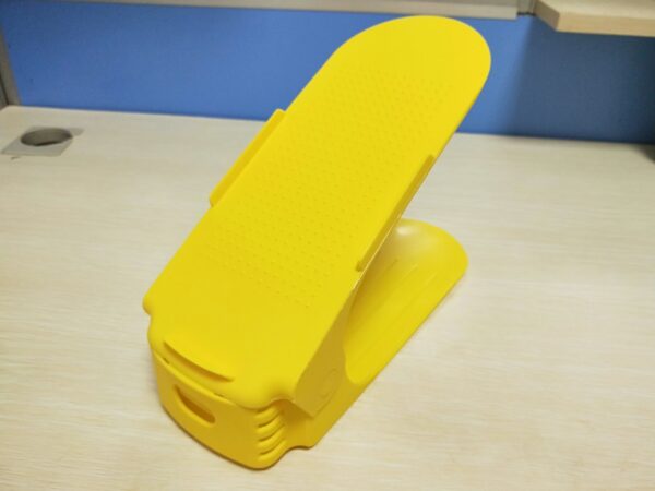 2610523419840.jpg Adjustable Double Stand Shoe Support Lock Closet Cabinet Storage Rack