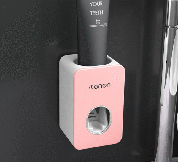 2725627062781.png Automatic toothpaste set wall hanging punch-free toothpaste toothbrush rack toothpaste rack