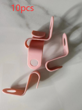 2a1d7e74-0ca4-4661-970b-16c962afc3a1.jpg Plastic Closet Stack Hanger Rack Multi-function Wardrobe Space-saving Hanger Hook Coat Hook Bedroom Storage Wardrobe Organizer