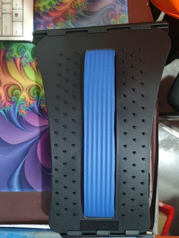 46aca79d-4904-415b-a8e5-4f5601fdb989.jpg Back Stretcher Adjustable Back Cracker Massage Waist Neck Fitness Lumbar Cervical Spine Support Pain Relief