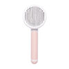 New Pet Cat Brush Hot Selling Hand-held Steel Wire Self-cleaning Comb Looper For Hair Removal