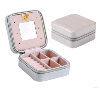 4845853413492.png Creative travel portable jewelry box earrings earrings jewelry storage box leather small jewelry bag