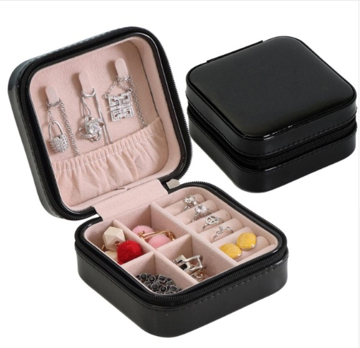 5227109014223.png Creative travel portable jewelry box earrings earrings jewelry storage box leather small jewelry bag