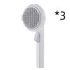 New Pet Cat Brush Hot Selling Hand-held Steel Wire Self-cleaning Comb Looper For Hair Removal