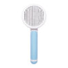 New Pet Cat Brush Hot Selling Hand-held Steel Wire Self-cleaning Comb Looper For Hair Removal