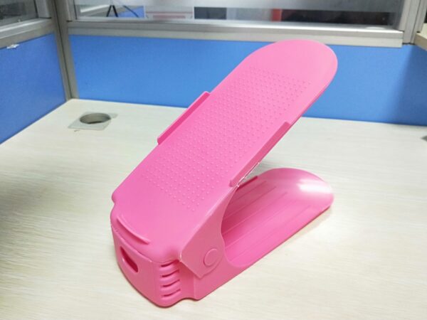 6291481597184.jpg Adjustable Double Stand Shoe Support Lock Closet Cabinet Storage Rack