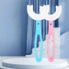6771b787-d080-4e20-b9e2-f97ccc5d7933.jpg Children's U-shaped Food Grade Soft Rubber Toothbrush