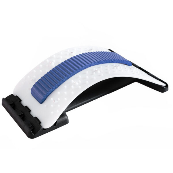 68a79597-20de-4897-8d97-c01dd1f10eff.jpg Back Stretcher Adjustable Back Cracker Massage Waist Neck Fitness Lumbar Cervical Spine Support Pain Relief