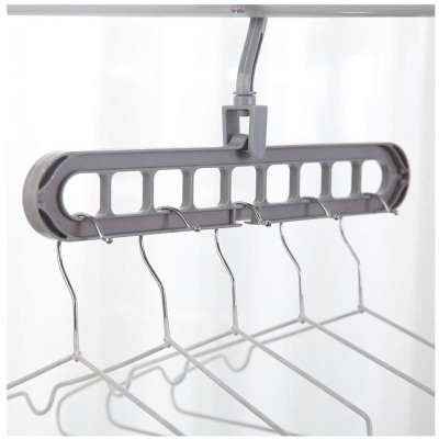 7601292867617.jpg 9-hole Clothes Hanger Organizer Space Saving Hanger