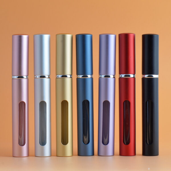 76852087392.jpg 5ml perfume bottle, portable perfume spray bottle, aluminum perfume bottle, travel high-end cosmetics empty bottle.