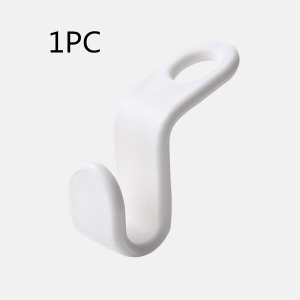 7765edeb-0f6b-4fa0-8b4d-9e24263714ff.jpg Plastic Closet Stack Hanger Rack Multi-function Wardrobe Space-saving Hanger Hook Coat Hook Bedroom Storage Wardrobe Organizer