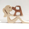 83145e1f-a418-46e9-aa06-8909bb0a5fb7.jpg DIY Figurine Wood Dog Ornament Sculpture Home Decoration A Man A Dog Wood Sculpture Christmas Gifts Model Decor