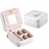 866124245817.png Creative travel portable jewelry box earrings earrings jewelry storage box leather small jewelry bag