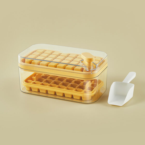 87c2f14b-5779-48a7-b49d-66477af5c3a3.jpg One-button Press Type Ice Mold Box Plastics Ice Cube Maker Ice Tray Mold With Storage Box With Lid Bar Kitchen Accessories