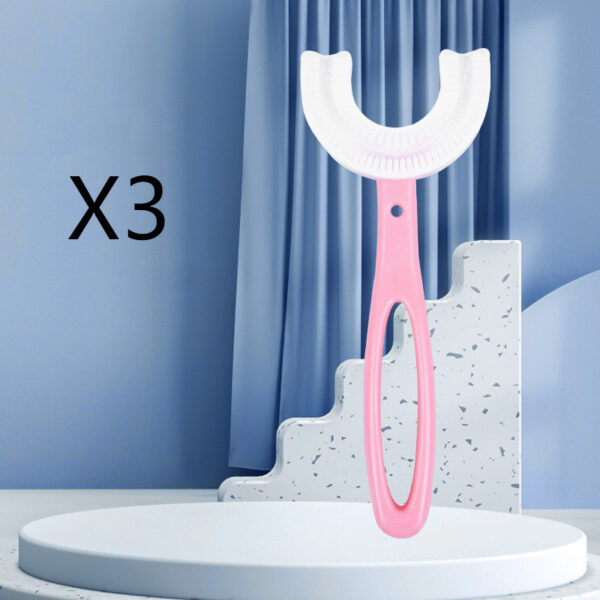 8a6f9248-35e4-441a-b419-25f4213529c4.jpg Children's U-shaped Food Grade Soft Rubber Toothbrush