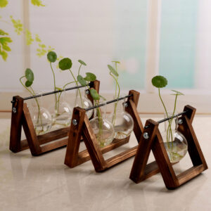 9f969274-4a67-4ca7-ba75-78923b9ac14b.jpg Swing Wooden Stand Hydroponic Plant Container Glass Vase