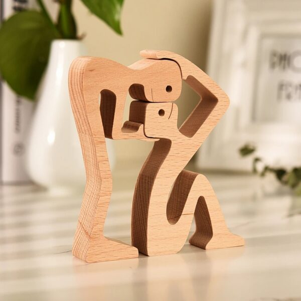a76e2aaf-5f04-4be0-a0a4-7c52d0d5c376.jpg DIY Figurine Wood Dog Ornament Sculpture Home Decoration A Man A Dog Wood Sculpture Christmas Gifts Model Decor