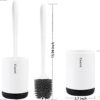 Non-stick Hair Soft Plastic Brush Head Toilet