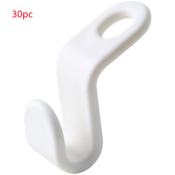c62a2d35-3a8d-4792-a49c-40cce1e00590.jpg Plastic Closet Stack Hanger Rack Multi-function Wardrobe Space-saving Hanger Hook Coat Hook Bedroom Storage Wardrobe Organizer