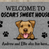 Custom Doormat Personalized GiftsText Name Pet Dog Cat Photo Indoor Outdoor Carpet Door Mat
