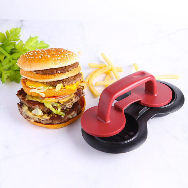 e0975142-4e1a-468d-b3a7-3d318992ac96.jpg Kitchen Burger Mold Artifact Gadget Hamburger Press Mold Multifunctional Convenient And Reusable Round Patty Press Burger