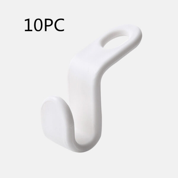 f07b3293-c3ff-4a31-b563-e5fa8f4f25a5.jpg Plastic Closet Stack Hanger Rack Multi-function Wardrobe Space-saving Hanger Hook Coat Hook Bedroom Storage Wardrobe Organizer