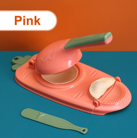 f2972224-3352-4ef4-b9b5-037e4de1ce7b.png New 2 In 1 Kitchen Dumpling Making Tool Baking Pastry Manual Artifact For Pressing Dumpling Skin Wrapper Mould Dough Press Maker