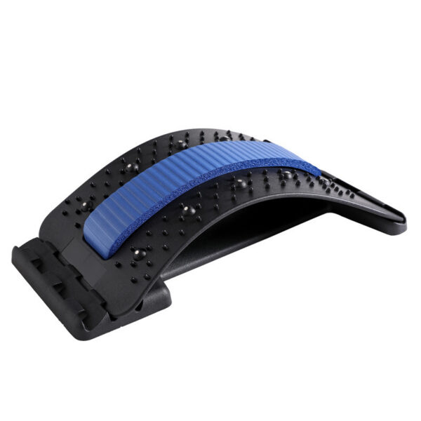 f3036aac-6d7a-48c4-8b6a-fea3e444a045.jpg Back Stretcher Adjustable Back Cracker Massage Waist Neck Fitness Lumbar Cervical Spine Support Pain Relief